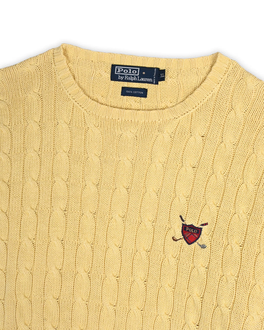 POLO RALPH LAUREN CABLE KNIT - XL