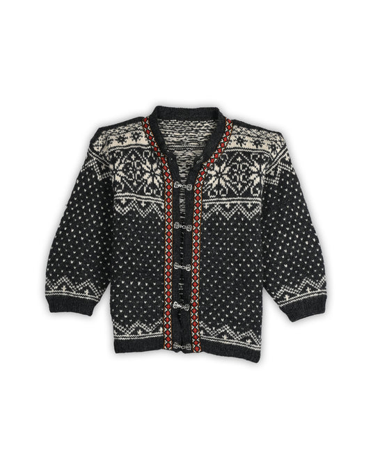 90'S NORWEGIAN WOOL CARDIGAN - M