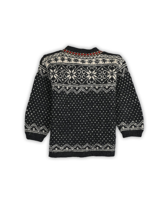 90'S NORWEGIAN WOOL CARDIGAN - M