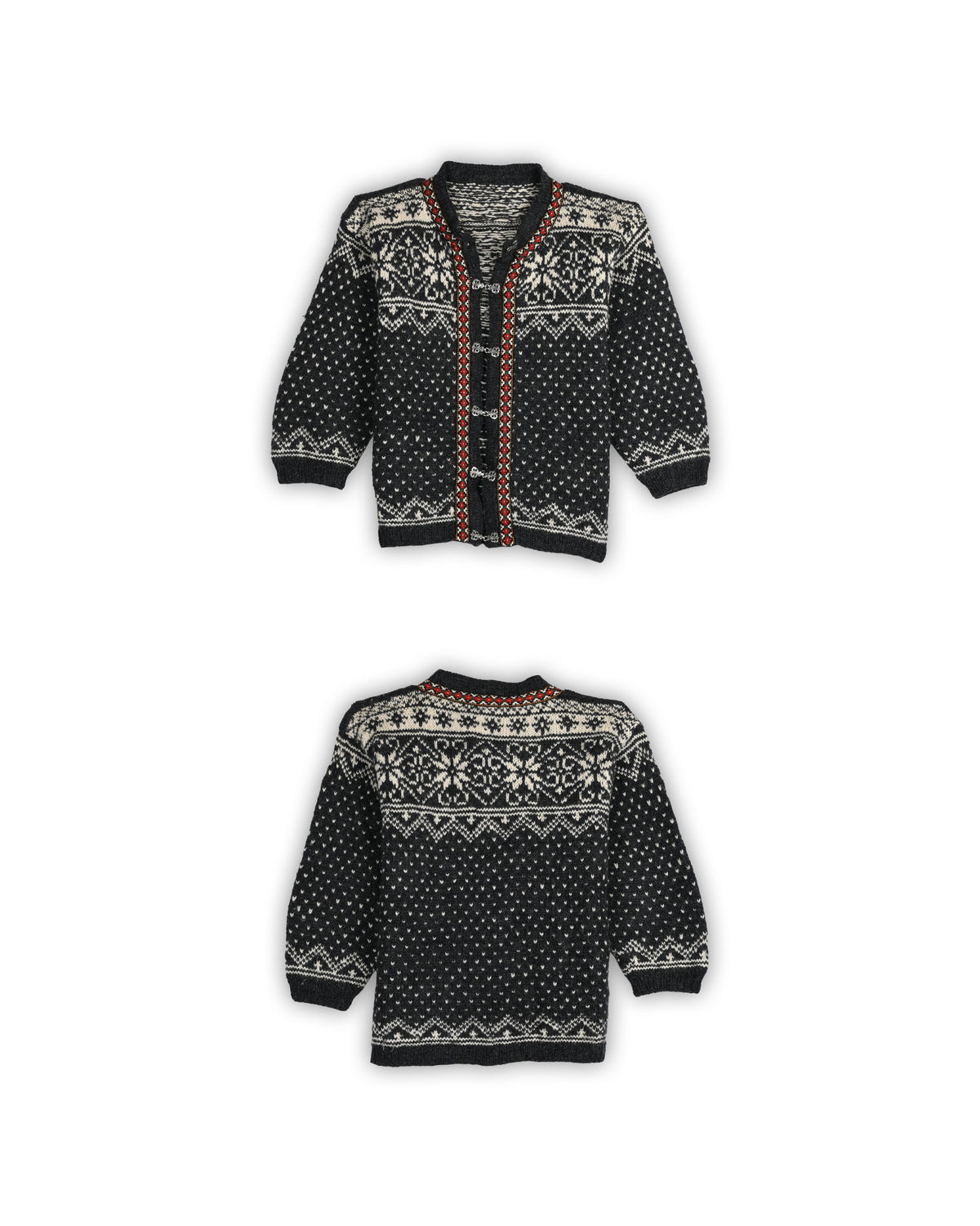 90'S NORWEGIAN WOOL CARDIGAN - M