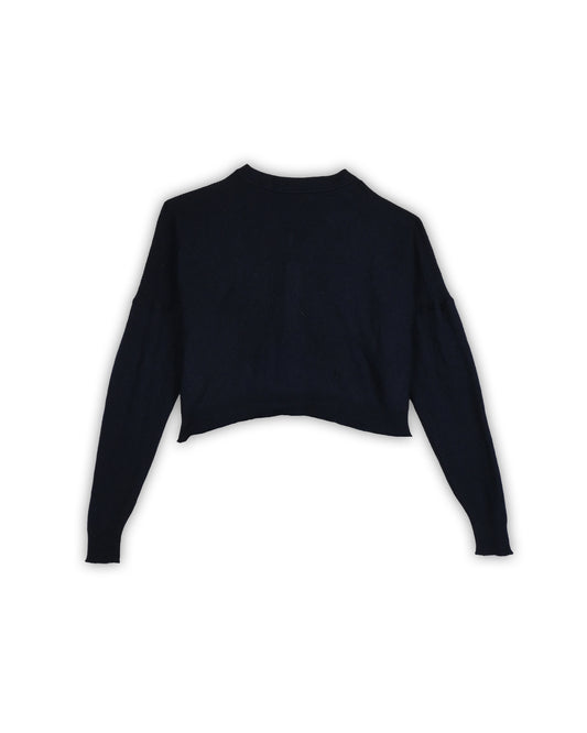 CHEMISE LACOSTE WOMEN'S CROP SWEATER - XL
