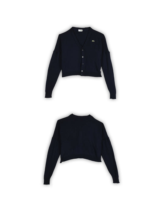 CHEMISE LACOSTE WOMEN'S CROP SWEATER - XL