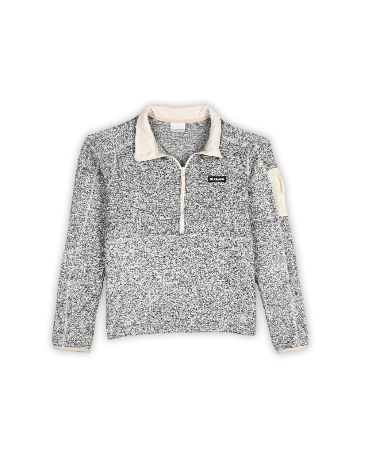 COLUMBIA QUARTER-ZIP KNIT - M