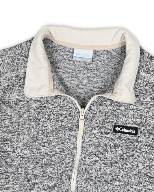 COLUMBIA QUARTER-ZIP KNIT - M