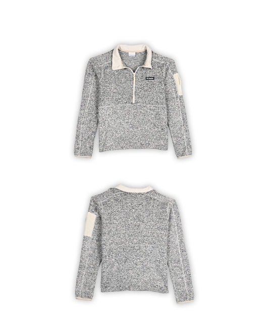 COLUMBIA QUARTER-ZIP KNIT - M