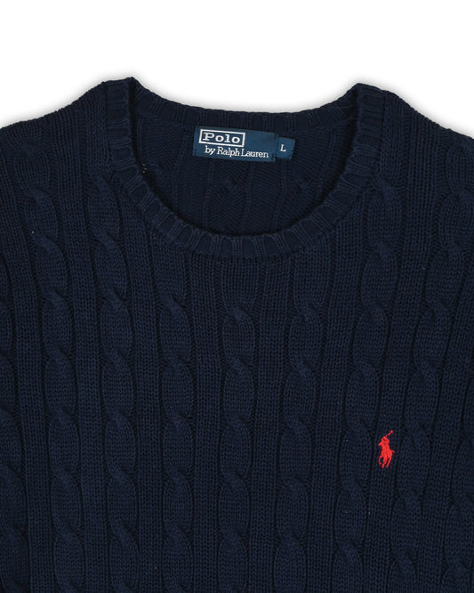 POLO RALPH LAUREN CABLE KNIT - L