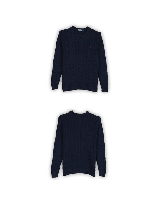 POLO RALPH LAUREN CABLE KNIT - L