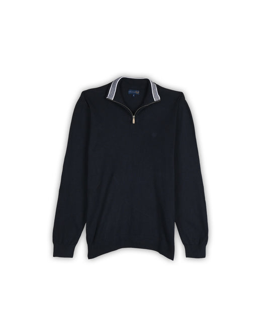 LINCOLN QUARTER-ZIP KNIT - L