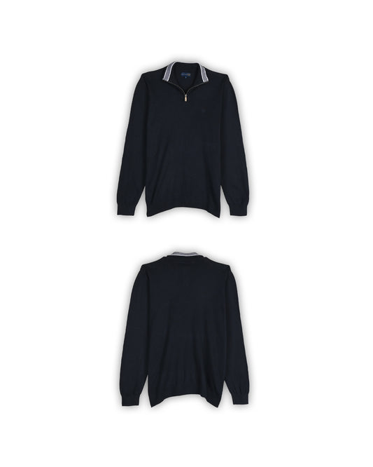 LINCOLN QUARTER-ZIP KNIT - L