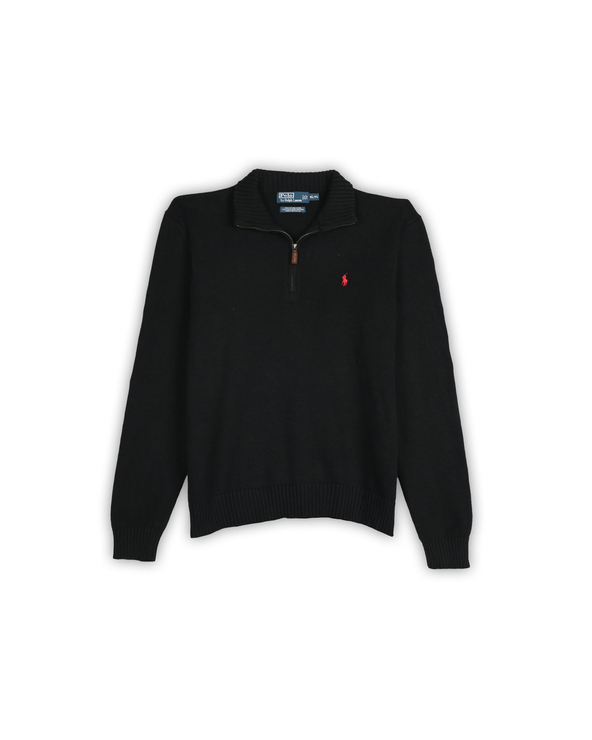 POLO RALPH LAUREN QUARTER-ZIP KNIT - XL