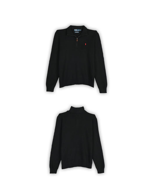 POLO RALPH LAUREN QUARTER-ZIP KNIT - XL