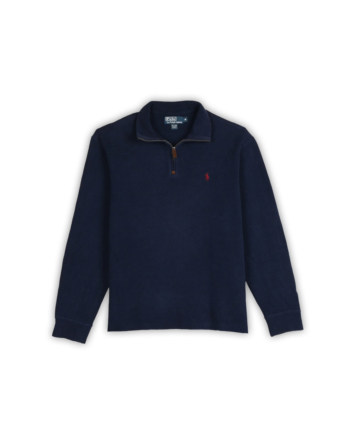 POLO RALPH LAUREN QUARTER-ZIP KNIT - M