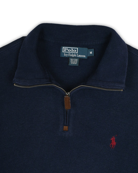 POLO RALPH LAUREN QUARTER-ZIP KNIT - M