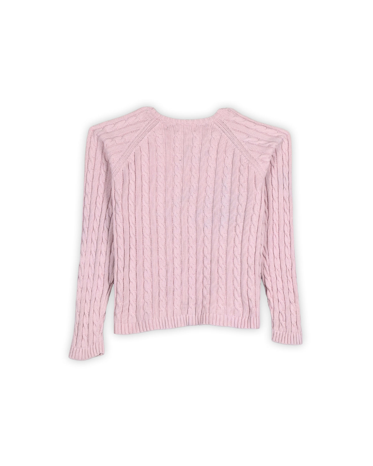 L.L.BEAN WOMEN'S CABLE KNIT - XS