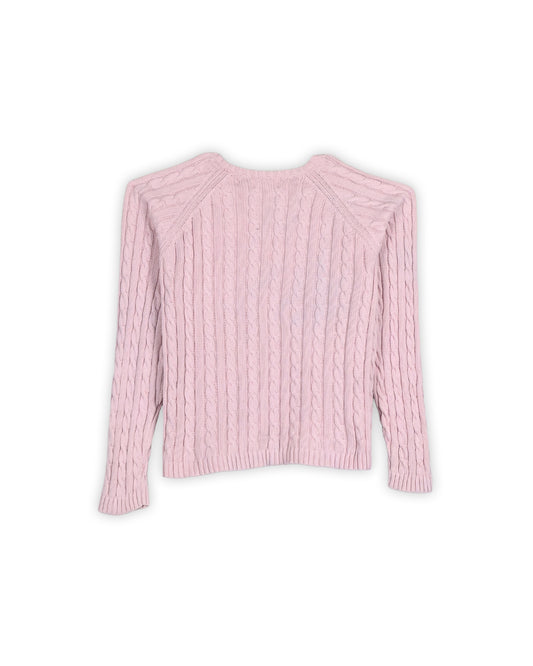 L.L.BEAN WOMEN'S CABLE KNIT - XS