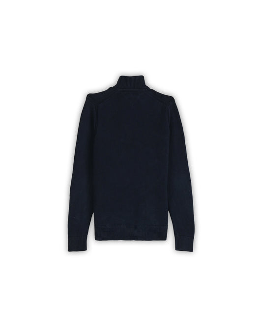 TOMMY HILFIGER FULL-ZIP SWEATER - M