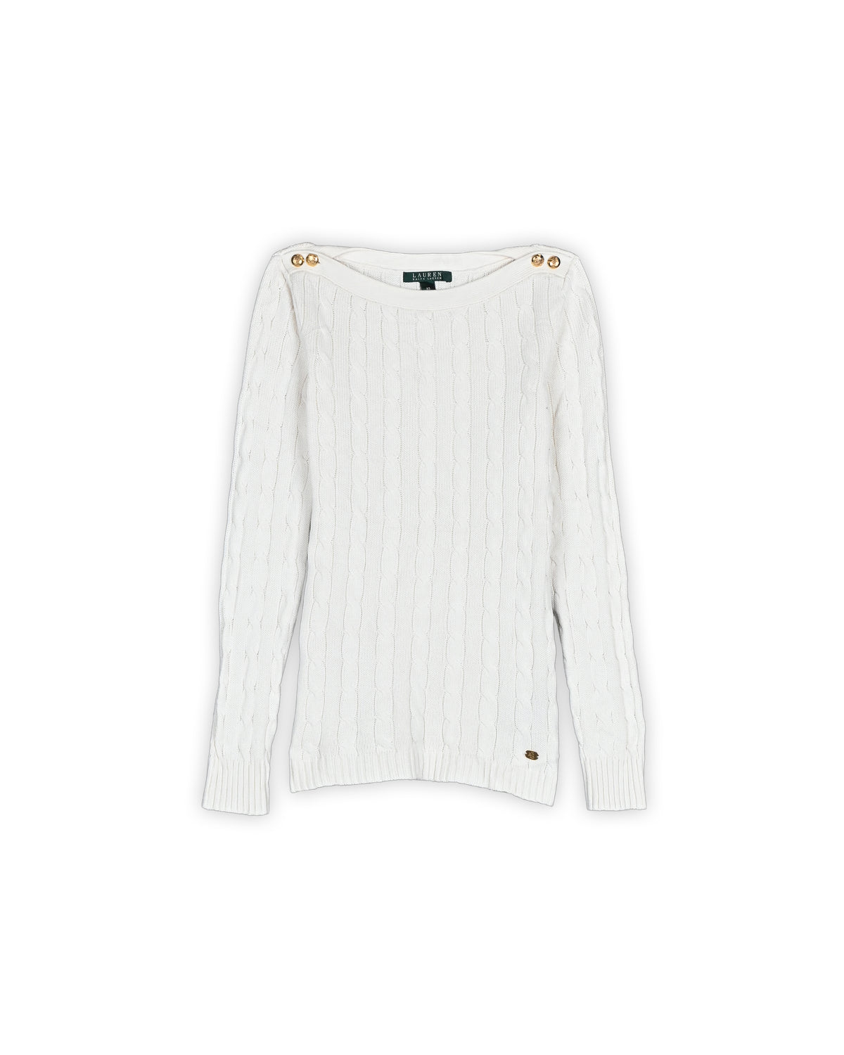 POLO RALPH LAUREN WOMEN'S CABLE KNIT - XS