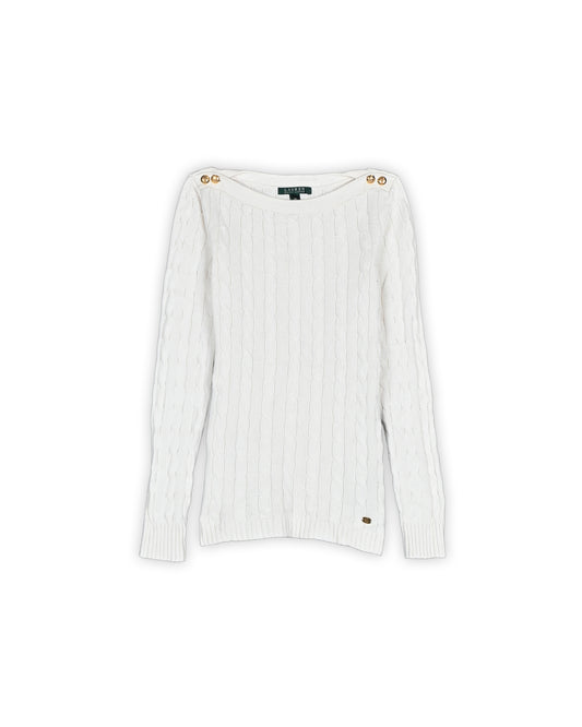 POLO RALPH LAUREN WOMEN'S CABLE KNIT - XS