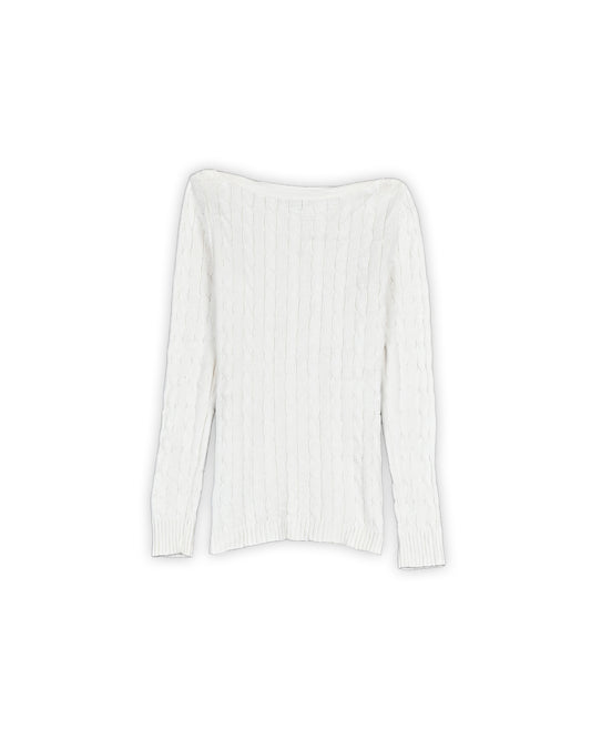 POLO RALPH LAUREN WOMEN'S CABLE KNIT - XS