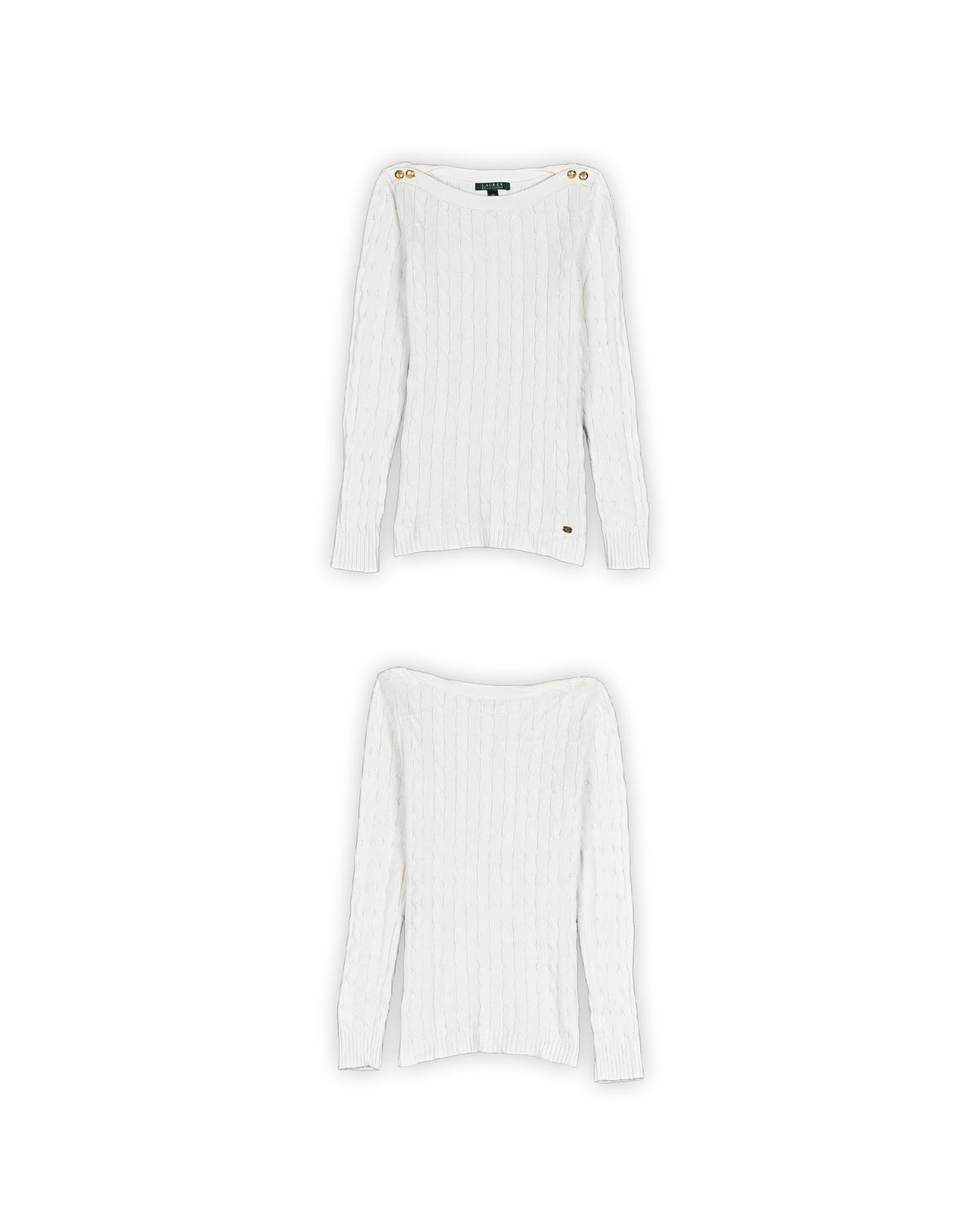 POLO RALPH LAUREN WOMEN'S CABLE KNIT - XS