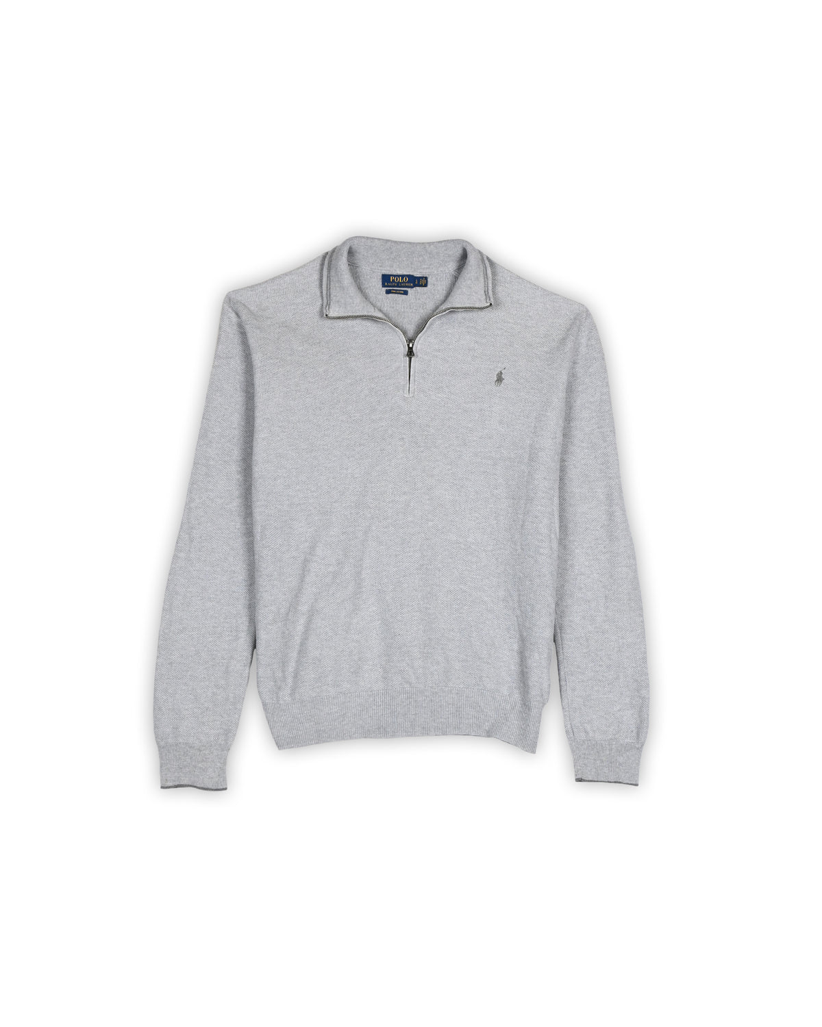 POLO RALPH LAUREN QUARTER-ZIP KNIT - L