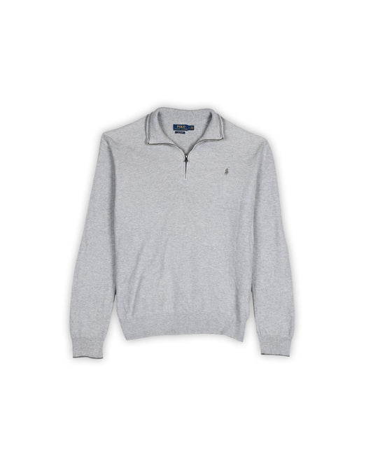 POLO RALPH LAUREN QUARTER-ZIP KNIT - L