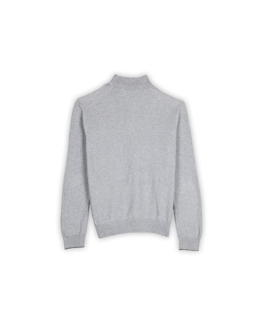 POLO RALPH LAUREN QUARTER-ZIP KNIT - L