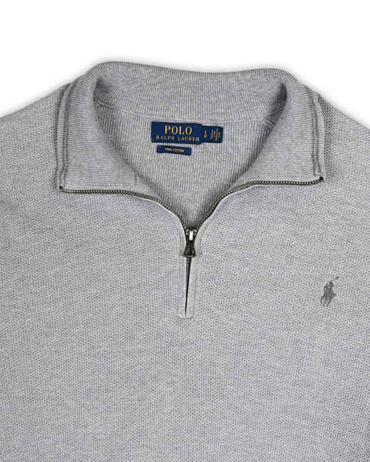 POLO RALPH LAUREN QUARTER-ZIP KNIT - L