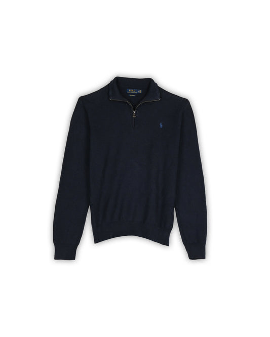 POLO RALPH LAUREN QUARTER-ZIP KNIT - L