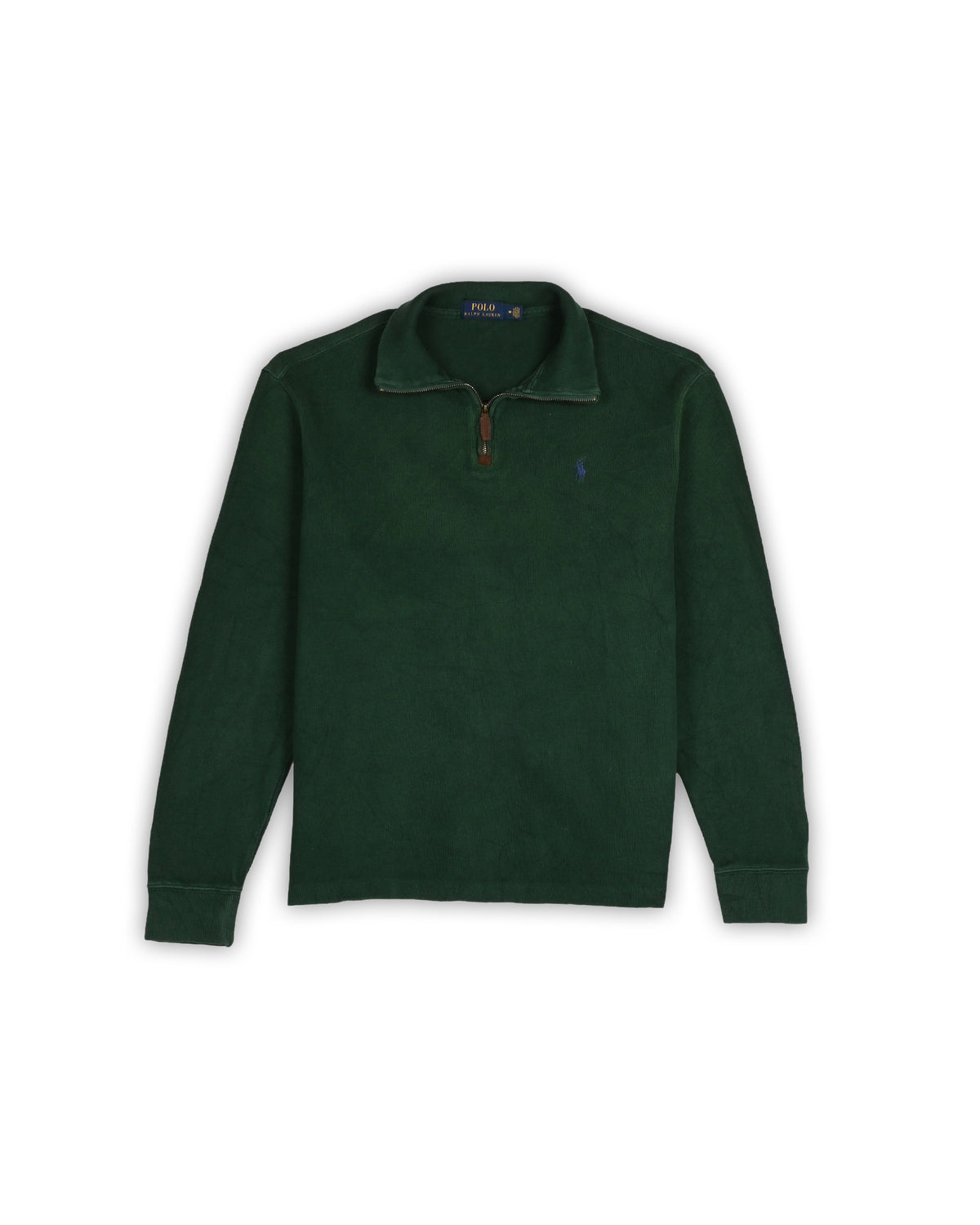 POLO RALPH LAUREN QUARTER-ZIP KNIT - M