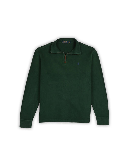 POLO RALPH LAUREN QUARTER-ZIP KNIT - M