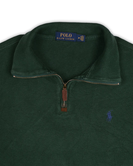 POLO RALPH LAUREN QUARTER-ZIP KNIT - M