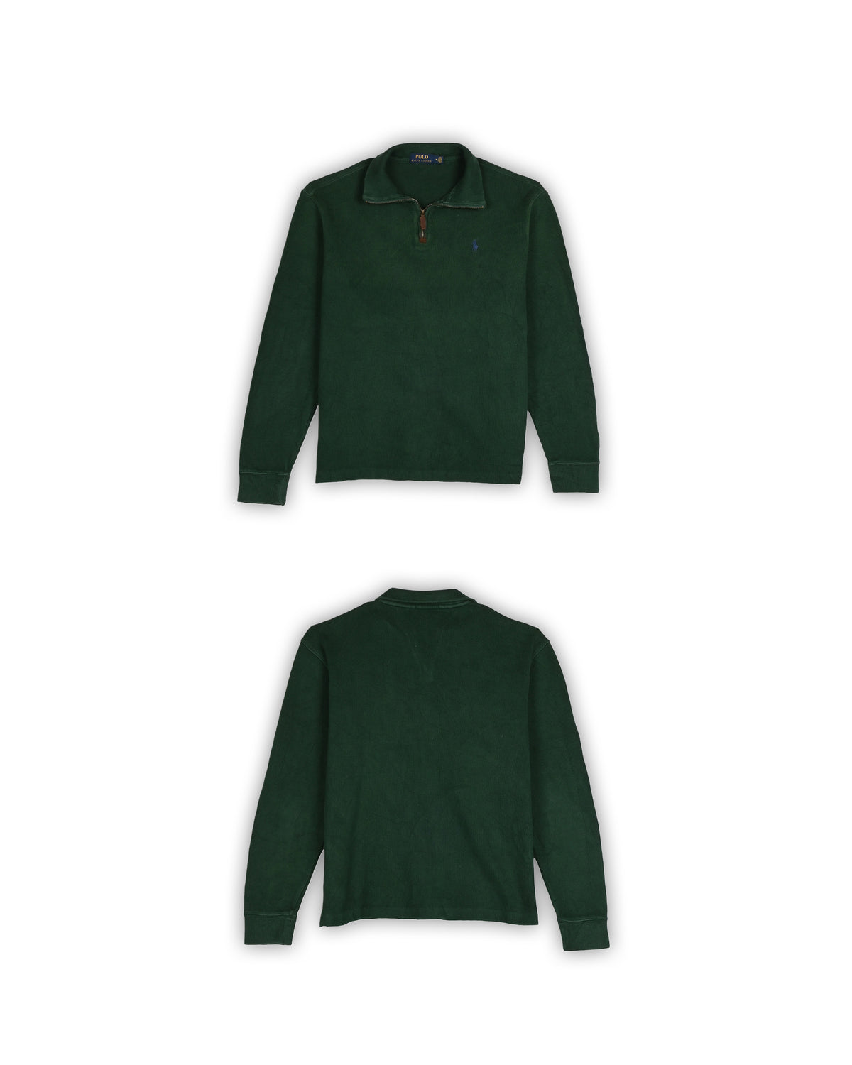 POLO RALPH LAUREN QUARTER-ZIP KNIT - M