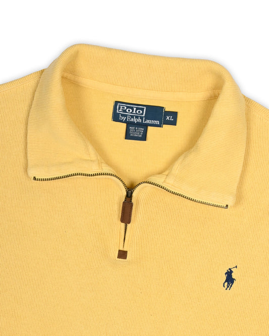 POLO RALPH LAUREN QUARTER-ZIP KNIT - XL