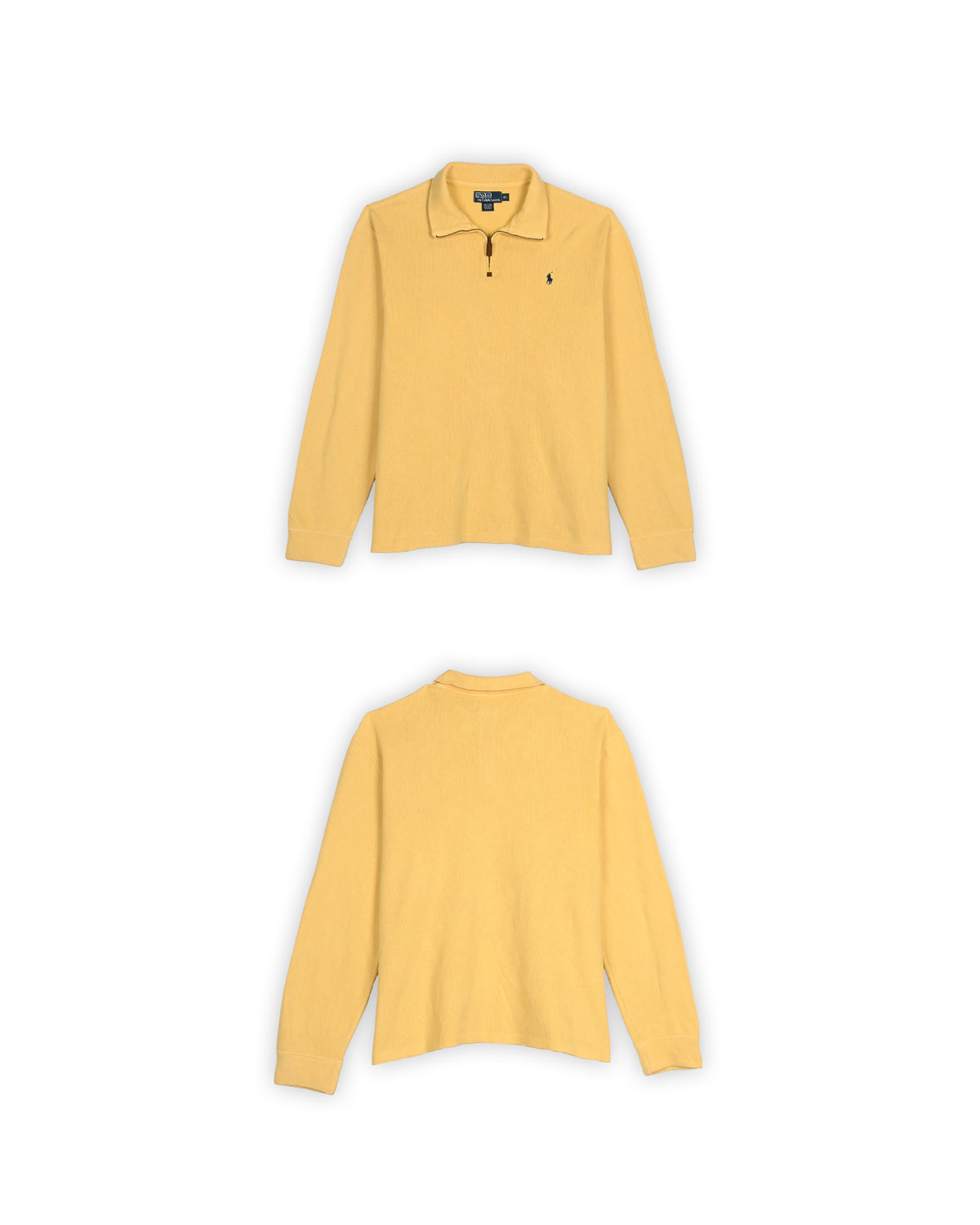 POLO RALPH LAUREN QUARTER-ZIP KNIT - XL