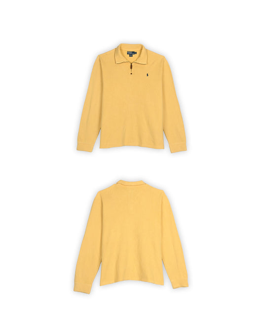 POLO RALPH LAUREN QUARTER-ZIP KNIT - XL