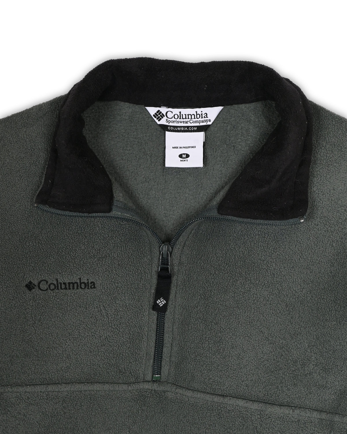 COLUMBIA QUARTER-ZIP KNIT - M
