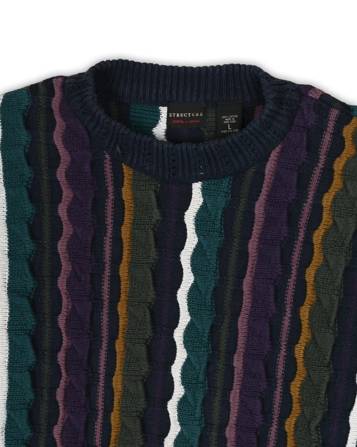 STRUCTURE SWEATER - L