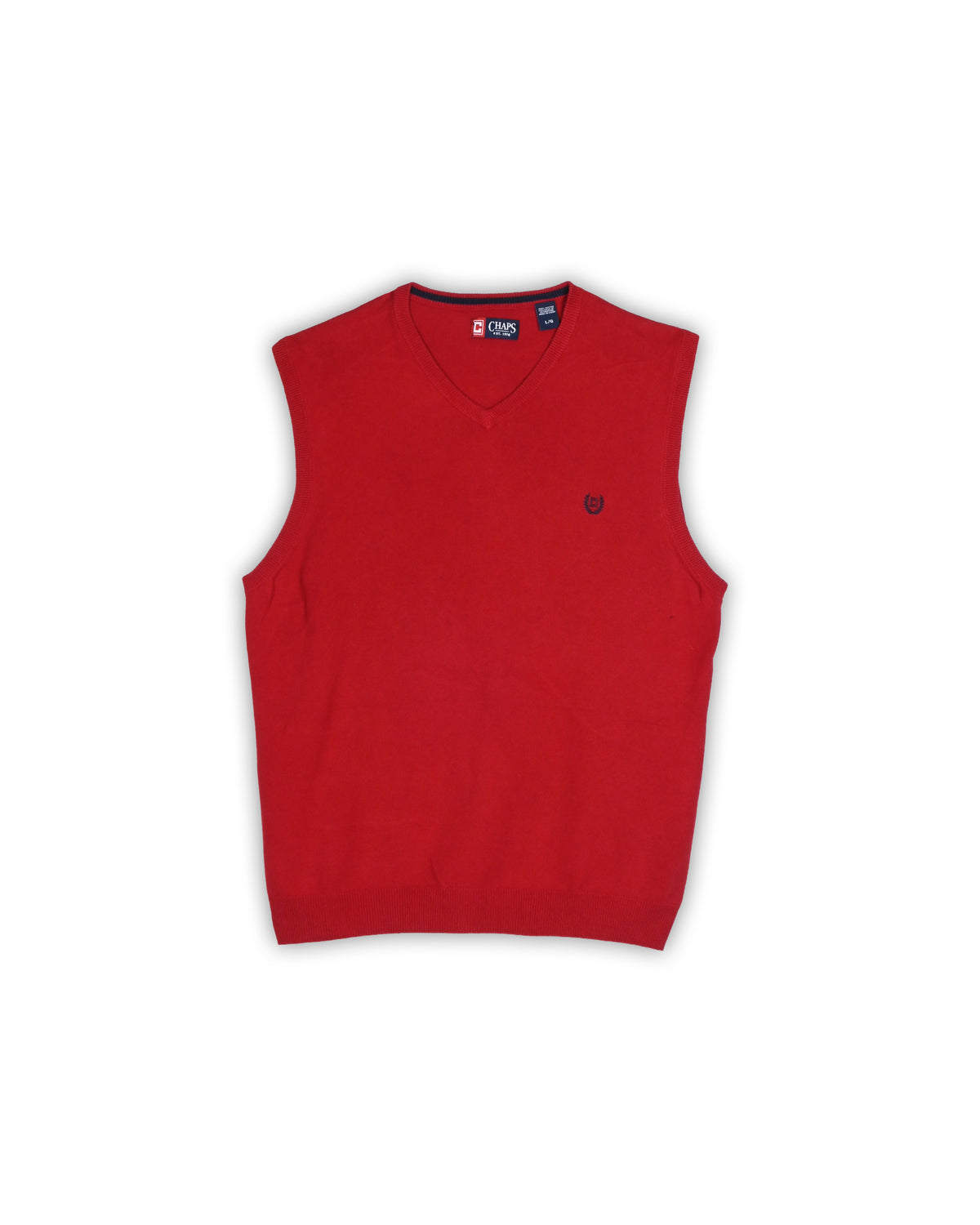 CHAPS SWEATER - L