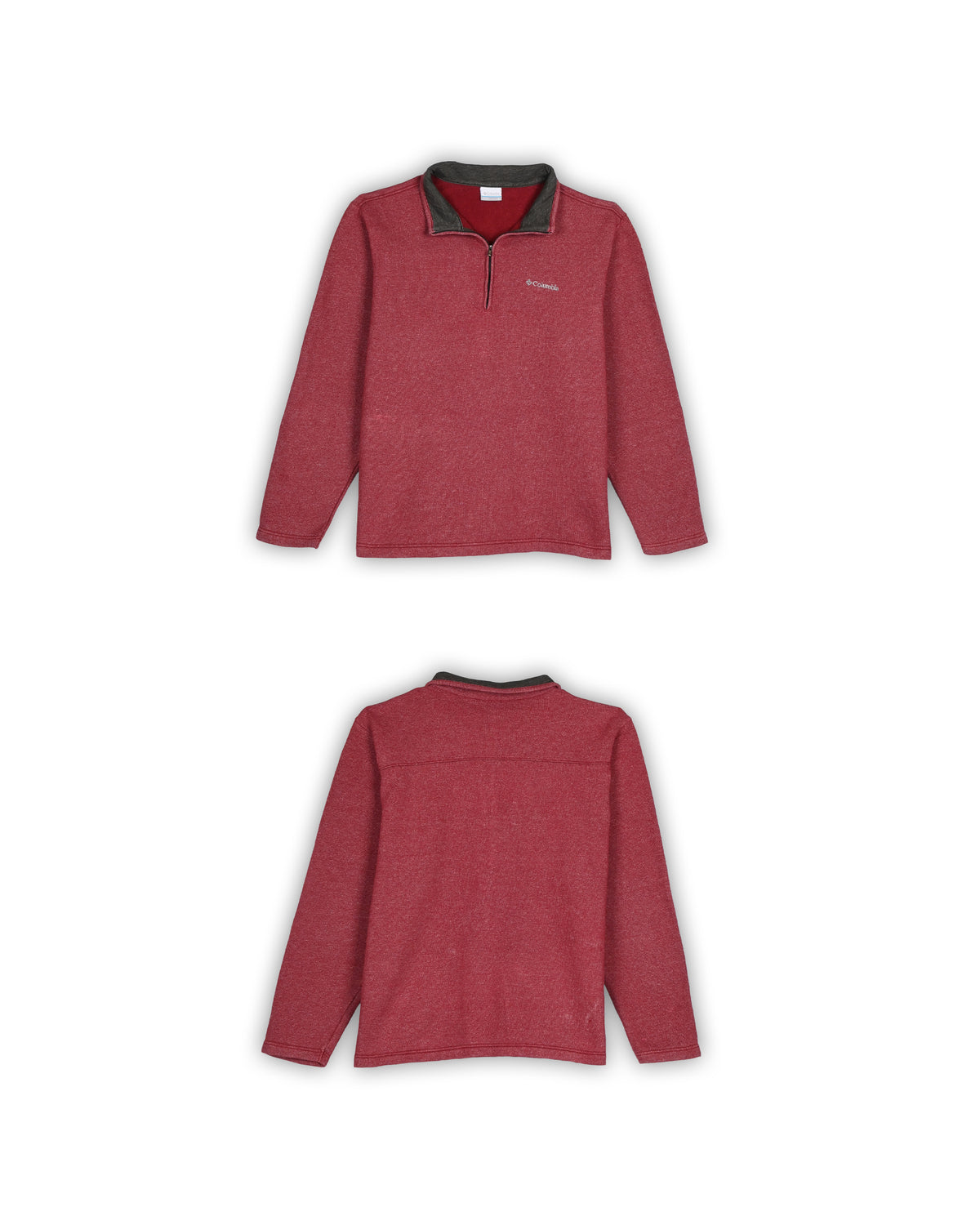 COLUMBIA QUARTER-ZIP KNIT - XL