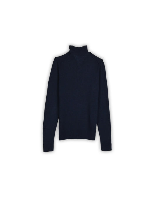 TOMMY HILFIGER QUARTER-ZIP KNIT - S