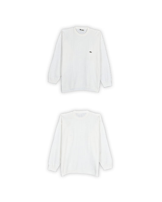 90'S CHEMISE LACOSTE SWEATER - XL