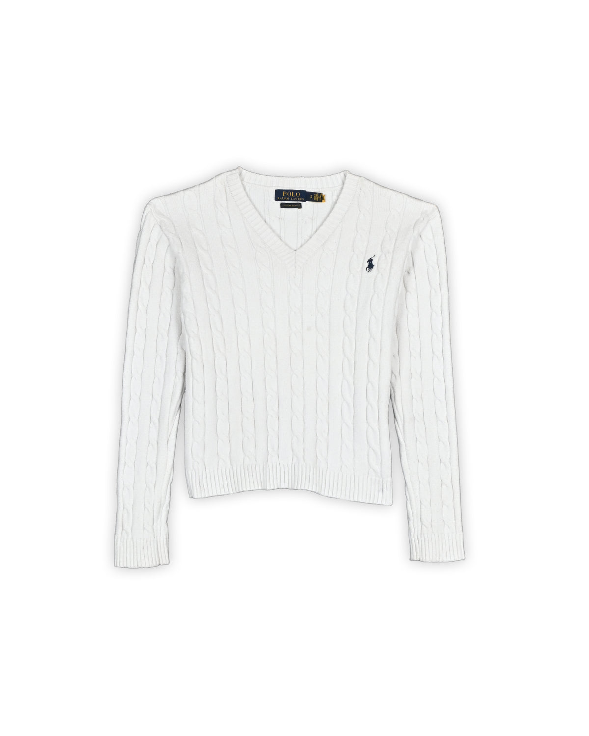 POLO RALPH LAUREN WOMEN'S CABLE KNIT - S
