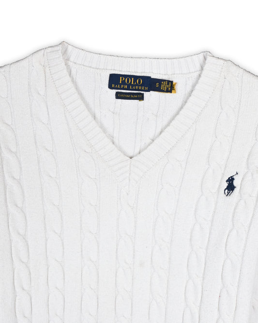 POLO RALPH LAUREN WOMEN'S CABLE KNIT - S