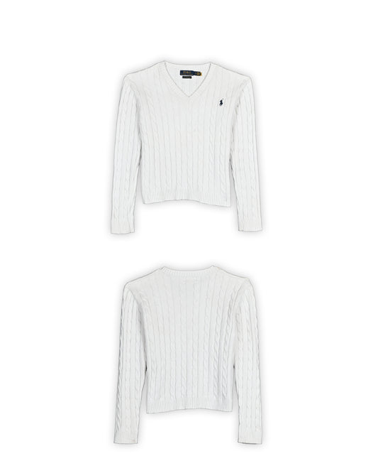 POLO RALPH LAUREN WOMEN'S CABLE KNIT - S