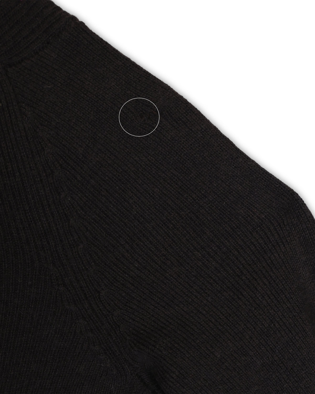 TOMMY HILFIGER LAMBSWOOL QUARTER-ZIP KNIT - S
