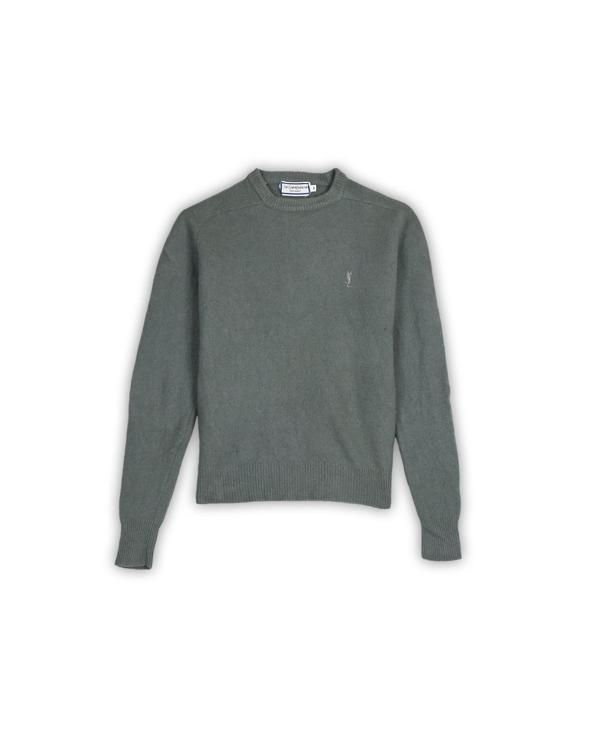 YVES SAINT LAURENT WOOLEN SWEATER - M