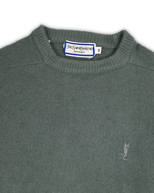 YVES SAINT LAURENT WOOLEN SWEATER - M