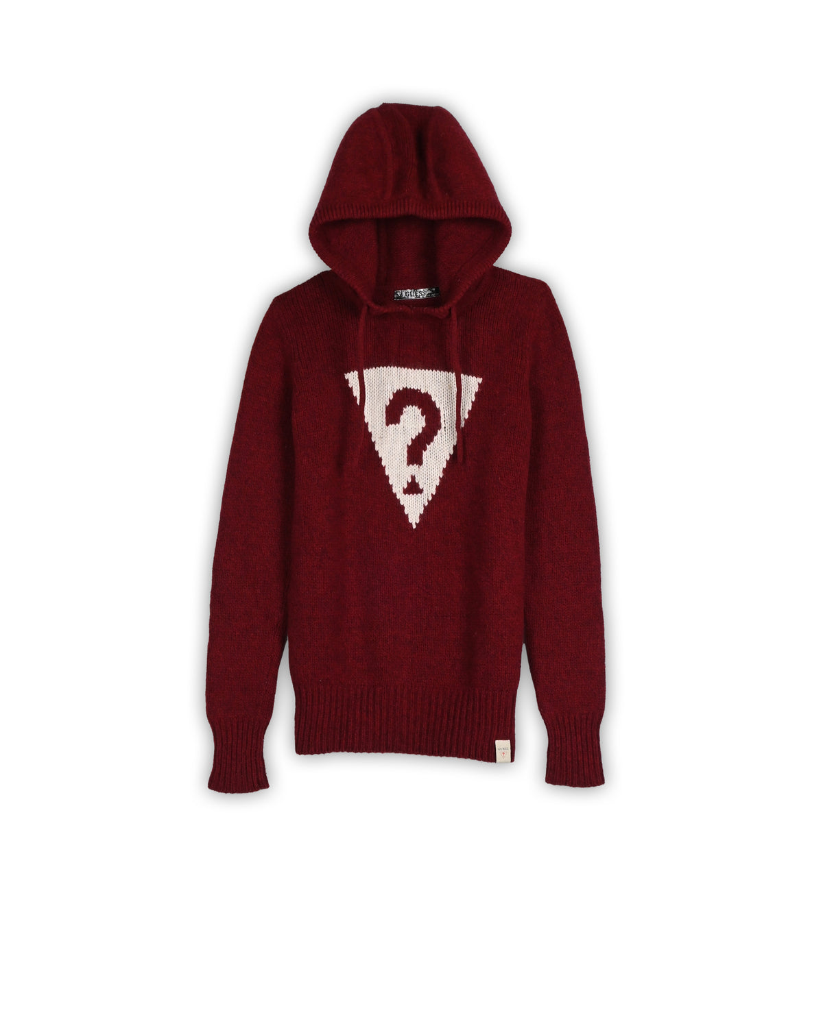 GUESS KNITTED HOODIE - S