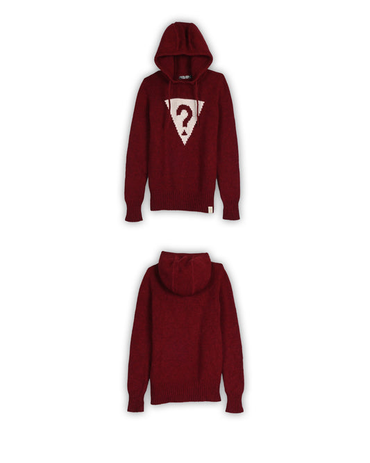 GUESS KNITTED HOODIE - S